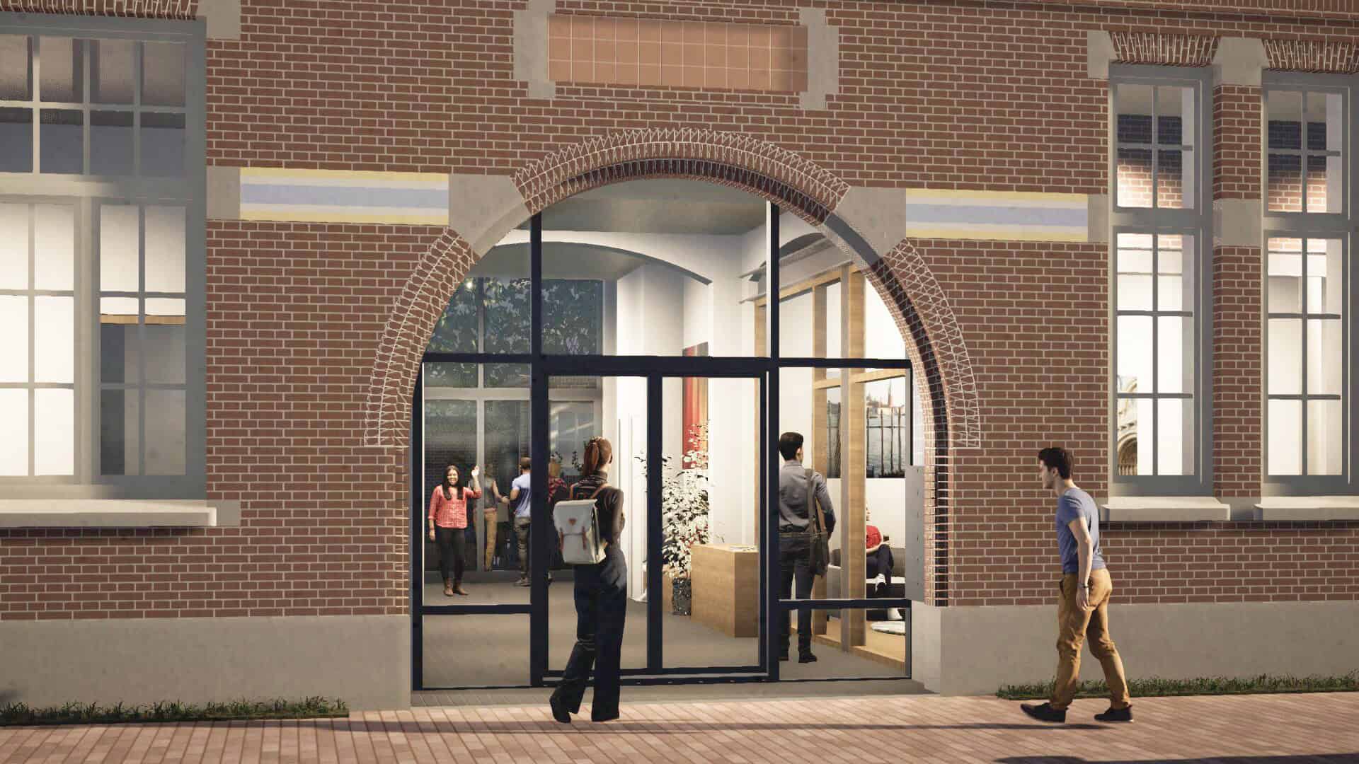 Balistraat Impr. Hoofdingang Png