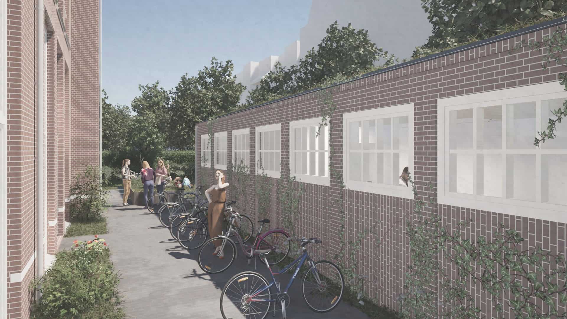 Balistraat Impr. Tuin Fietsen Png